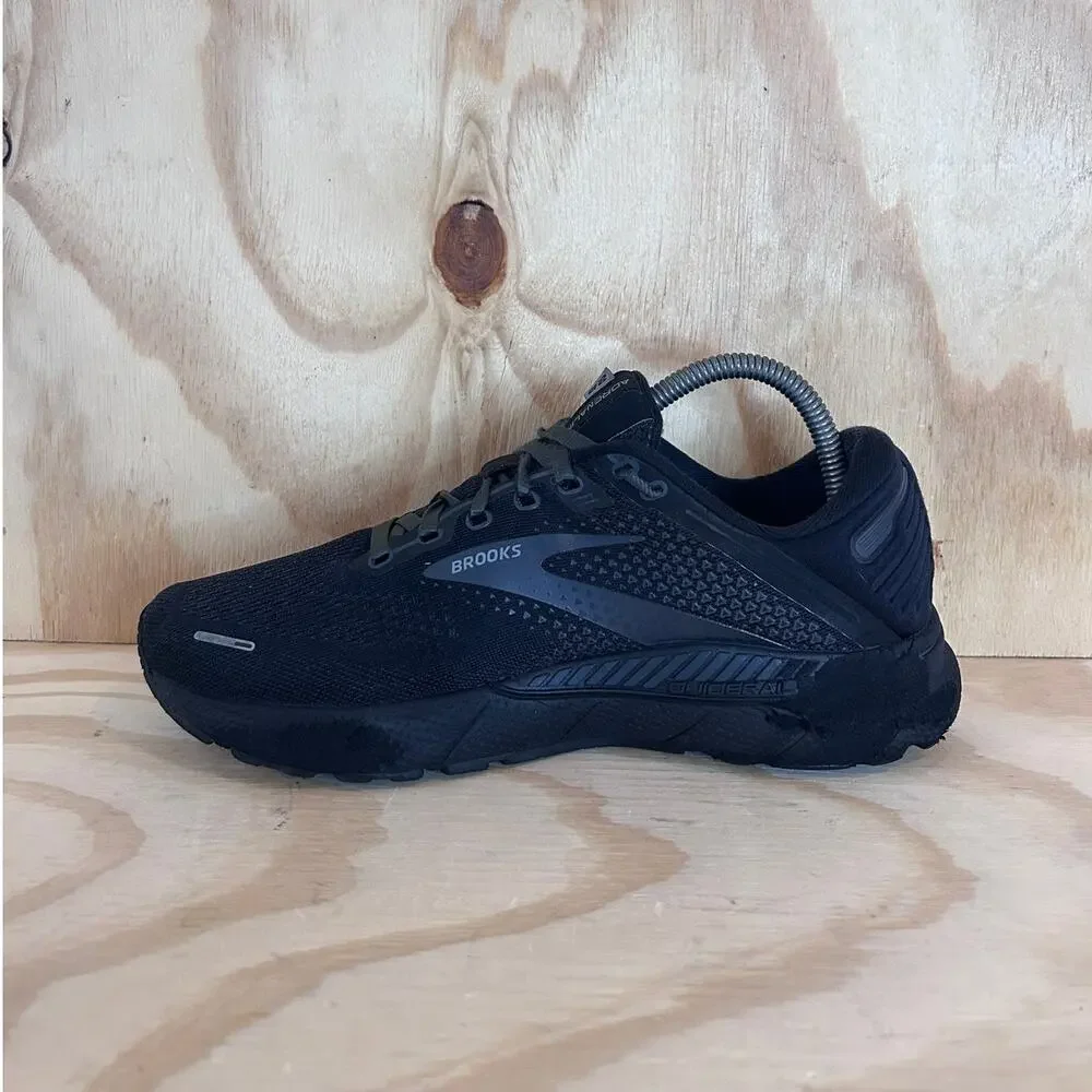Brooks Adrenaline GTS 22 Running Shoes Black Women's -8.5(D) Wide -1203531D020